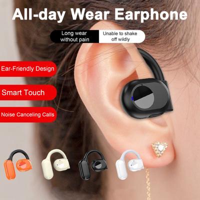 Cuffie wireless da 1 pezzo Suono direzionale Orecchio sospeso Riduzione del rumore Cuffie 5.3 compatibili con Bluetooth a bassa latenza