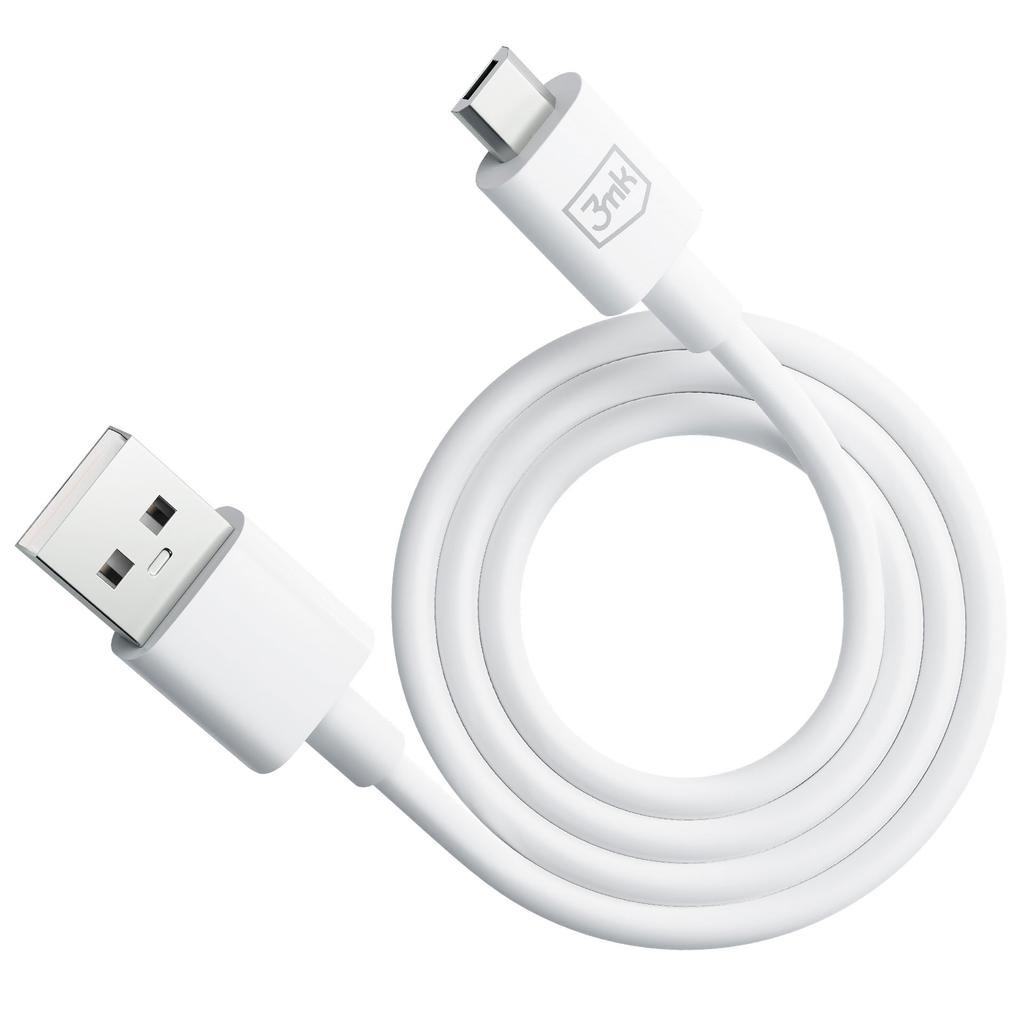 Accessories - 3Mk Hyper Cable A To Micro 1.2M 5V 2,4A White