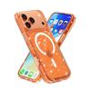For iPhone 17 Pro Max Case Compatible with MagSafe Glitter Powder PC + TPU Phone Cover