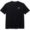 Lifestyle Series Sports Casual Simple Round Neck Loose Solid Color Short Sleeve T-Shirt Men Tops Basic-Black 152528150-4