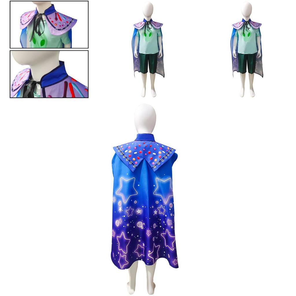 Elio Movie Cosplay Costume Polyester Blend Roleplay Outfit For Fantasy Events