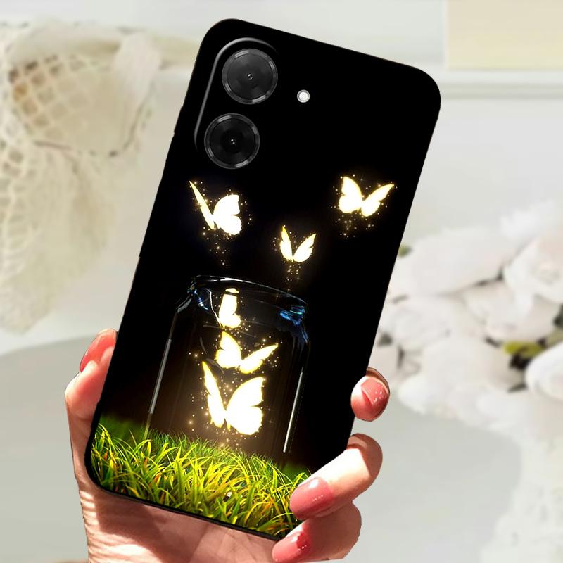 Phone Cases For Poco C71 4G Bumper Soft TPU Back Cover Case For Xiaomi Redmi A5 4G Cartoon Animal Shockproof Silicone Funda Capa