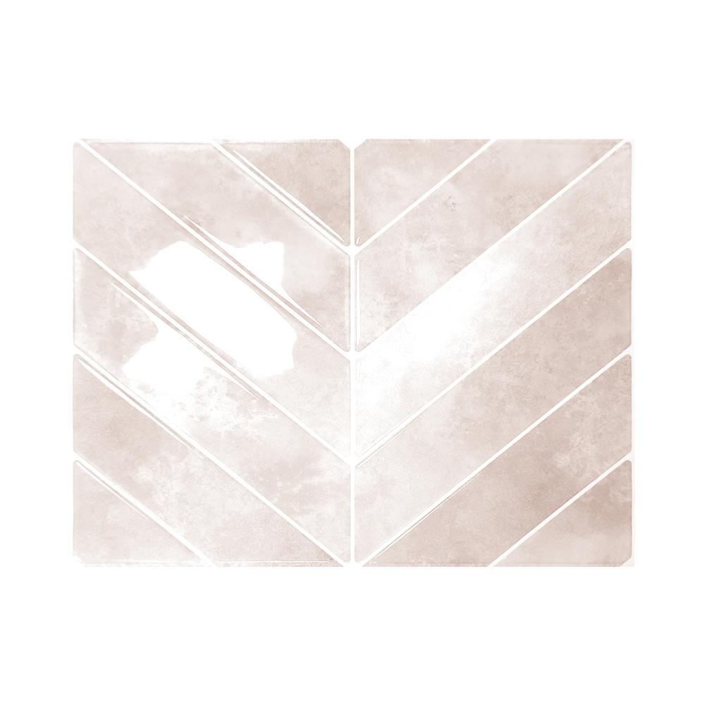 Waterproof Peel and Stick Backsplash Self-adhesive Wall Tile Stick Tile  for Kitchen Bathroom