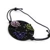 NOA [H8746] - Designer Bracelet 'Carmen' Purple Green