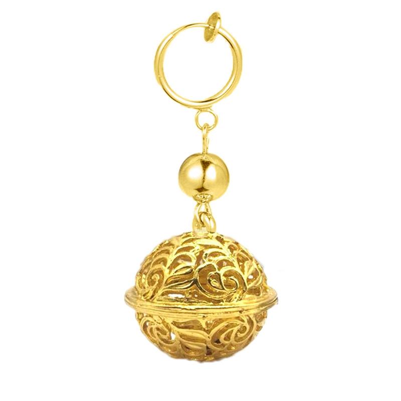 Anime Tokyo Revengers Chifuyu Matsuno Cosplay Örhängen Svart Silver Guld Färg Ringörhängen Öronklämmor För Kvinnor Män Smycken