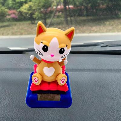 Jucărie Bobblehead, Automate prietenos, Nu sunt necesare accesorii Figurină de dans alimentată cu energie solară pentru tabloul de bord