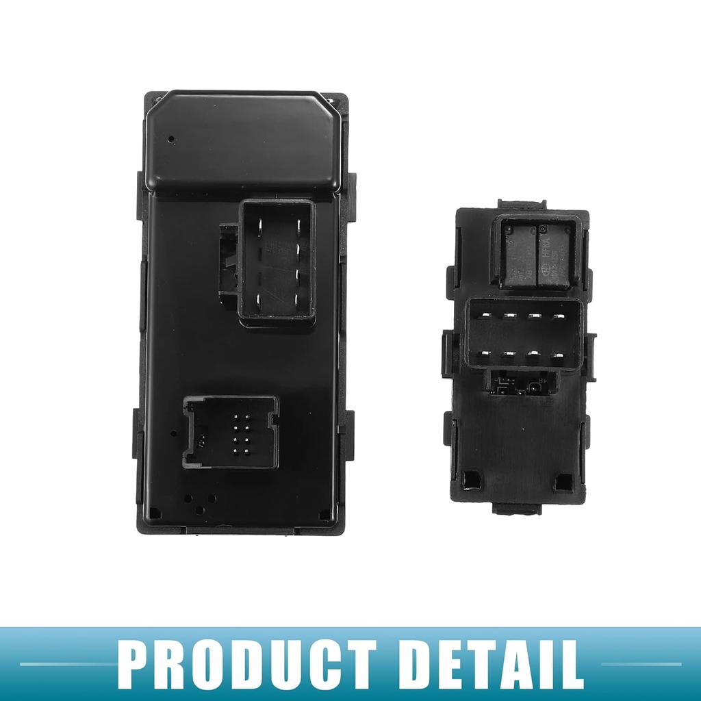 Power Window Switch 20945129 Power Master Window Control Switch for Chevy Silverado for GMC Sierra 1500 2500HD 3500HD 2007-2013 (Set of 1)