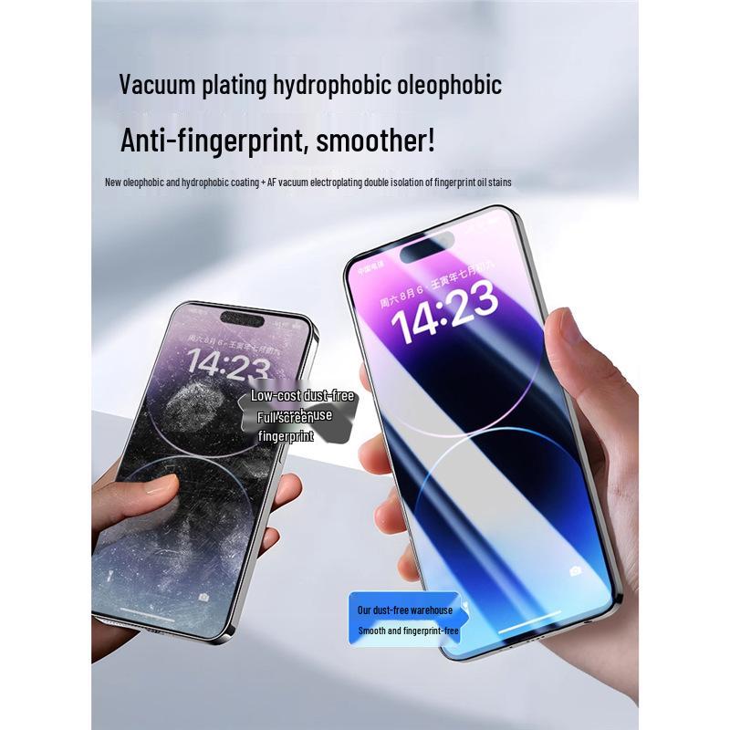Apple 17Air Tempered Screen Protector for iPhone16, Dust-Free, HD, Anti-Peep.