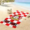 Custom Bayer Leverkusen Print Beach Towel, Large Soft Quick Dry Towel for Beach Camping Swimming