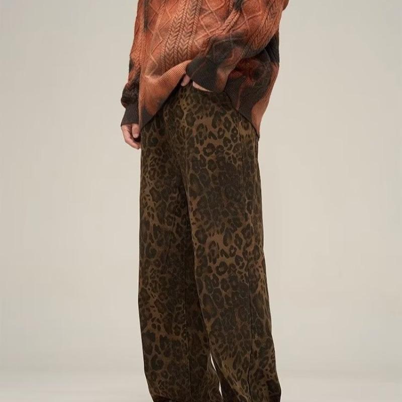 

Женские джинсы в стиле ретро на весну и осень, свободные персонализированные брюки в стиле хип-хоп XXS