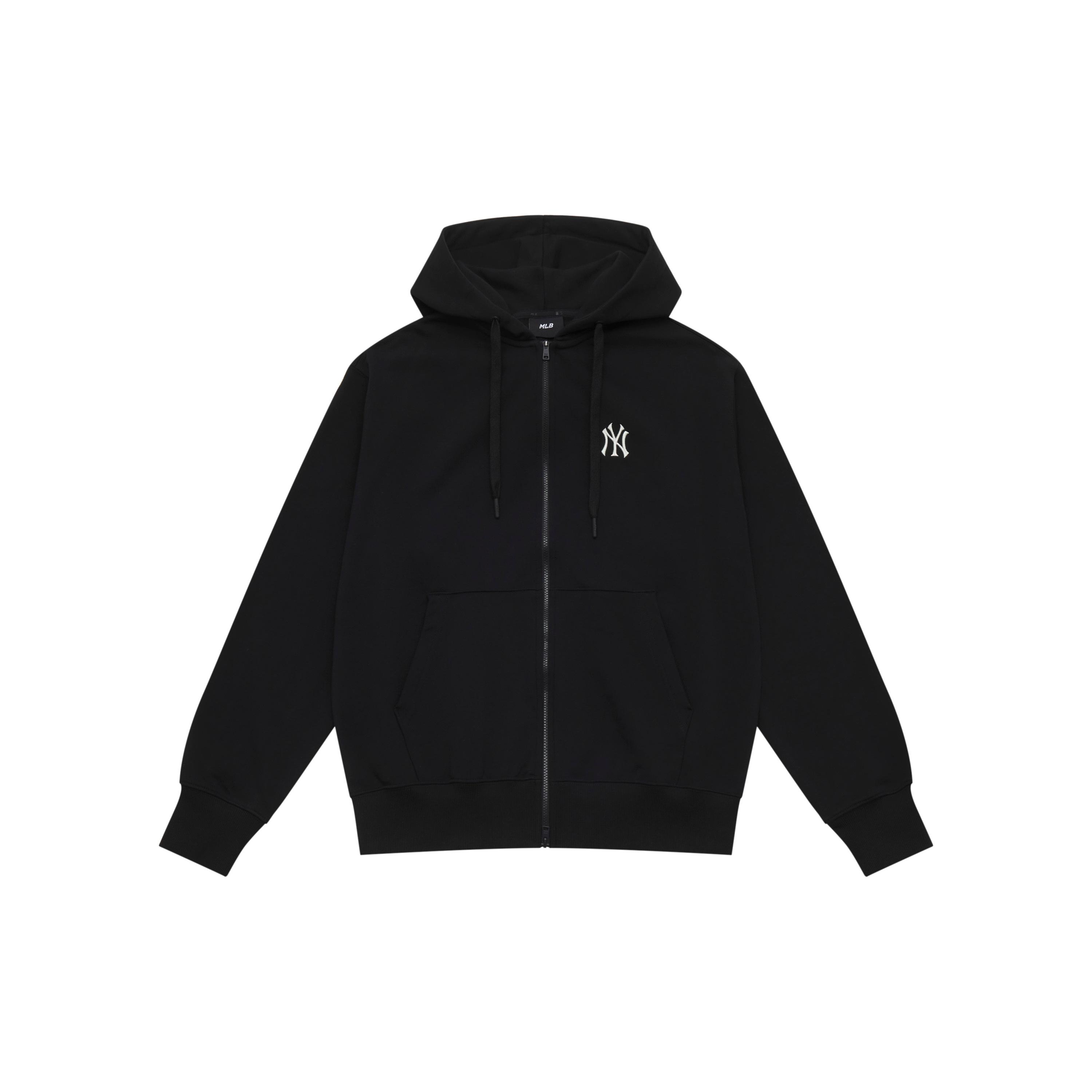 MLB New York Yankees Basic Collection SS25 Sweatshirt Unisex Black 3ATRB0151-50BKS XS