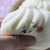 Cartoon Steamed Bun Squeeze Toy Simulated Dumpling Sensory Pinch Fidget Toy Stress Relief Relaxation Decompression Tool