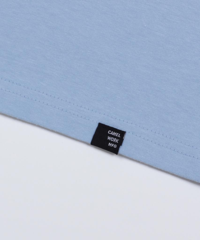 CAMEL WORK A 57 Short Sleeve T-Shirt (Sky Blue)