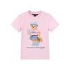 Teenie Weenie Girls' 5A Antibacterial Cotton Short-Sleeve T-Shirt