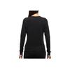 Adidas Pullover Round Neck Comfortable Casual Sweatshirt Women Sweatshirt Black CV9215