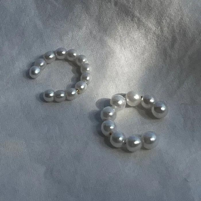 Worn by ASTRO JinJin_Pearl Earcuff (2ea set)