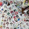 One Cycle Cute Hand-drawn Anime Cartoon Girl Stickers 35-50cm for Craft Supplies Scrapbooking Material Phone