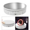 Electric Rotating Display Stand Turntable Jewelry Model Toys Holder Base, Bearing Weight: 10KG Load