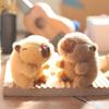 Cute Capybara Keychain Plush Bag Charm Accessory Adorable Stuffed Doll Keyring