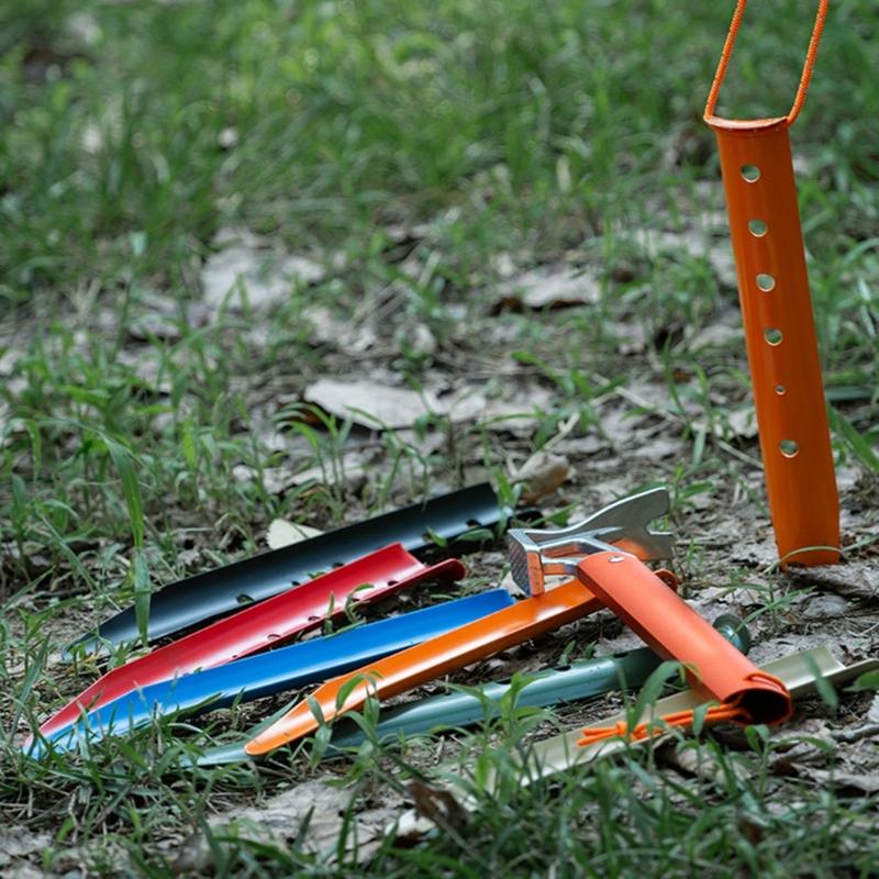 Confezione da 10 Picchetti da Sabbia Durabilità Chiodi per Tenda Multiuso Ancore per Tenda Picchetto Tipo Pesante per Riparo Esterno Sicuro