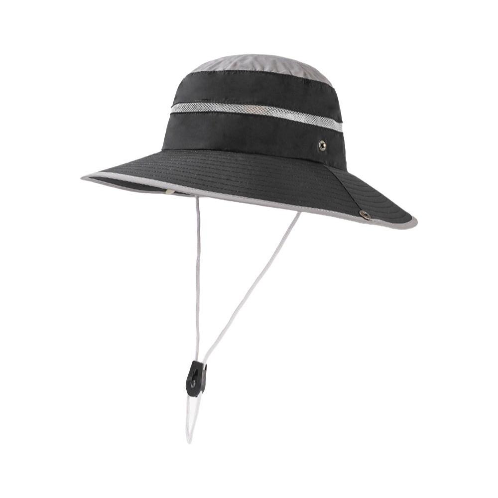 Foldable Bucket Hat Anti-UV Foldable Cap Portable Fisherman Hats Women Men