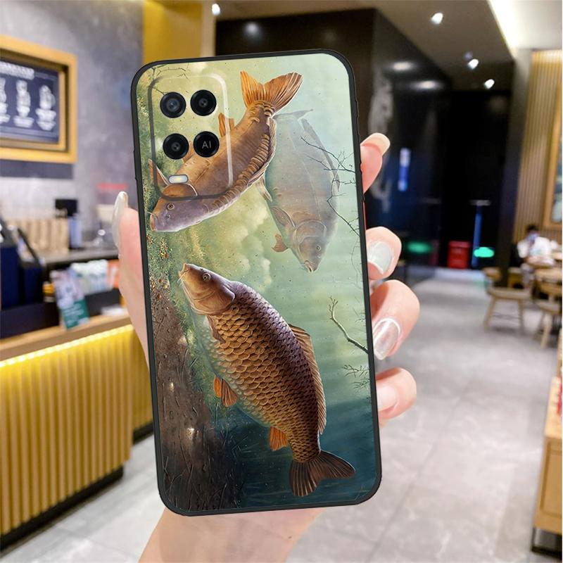 

Chub Carp Fish Case For Oppo A5 Pro A15 A17 A57 A77 A60 A80 A40 A18 A38 A58 A78 A98 A96 A76 A16 A94 A74 A54 OPPO A94 4G