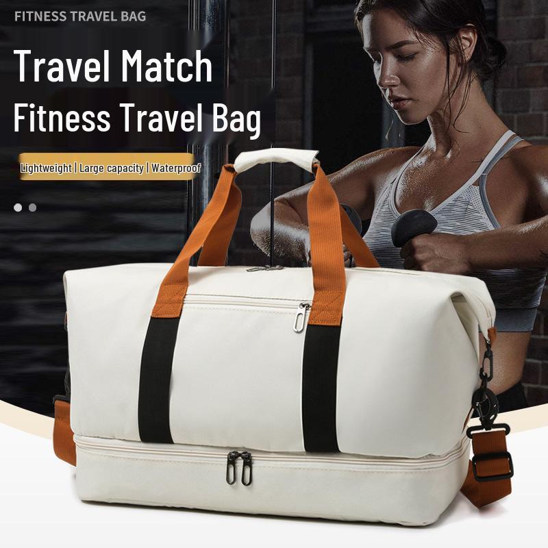 Large Capacity Travel Bag for Fitness, Sports, and Business Trips - Small Luggage & Student Storage Solution