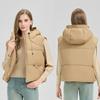 Women's Warm Solid Color Vest For Autumn And Winter