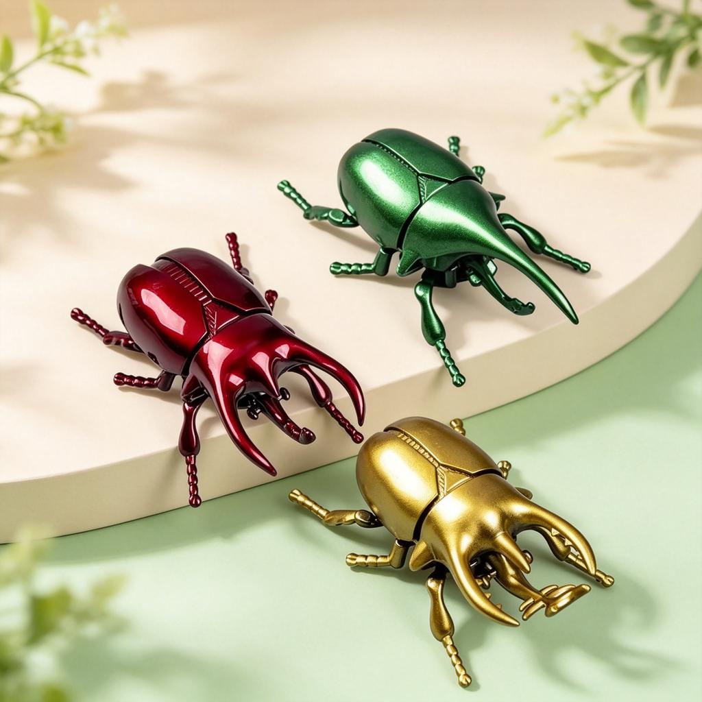 Lernspielzeug Käfer-Einhorn zum Aufziehen Krabbelkäfer Spielzeug zur Erleuchtung Simulation und Spaß Geschenke