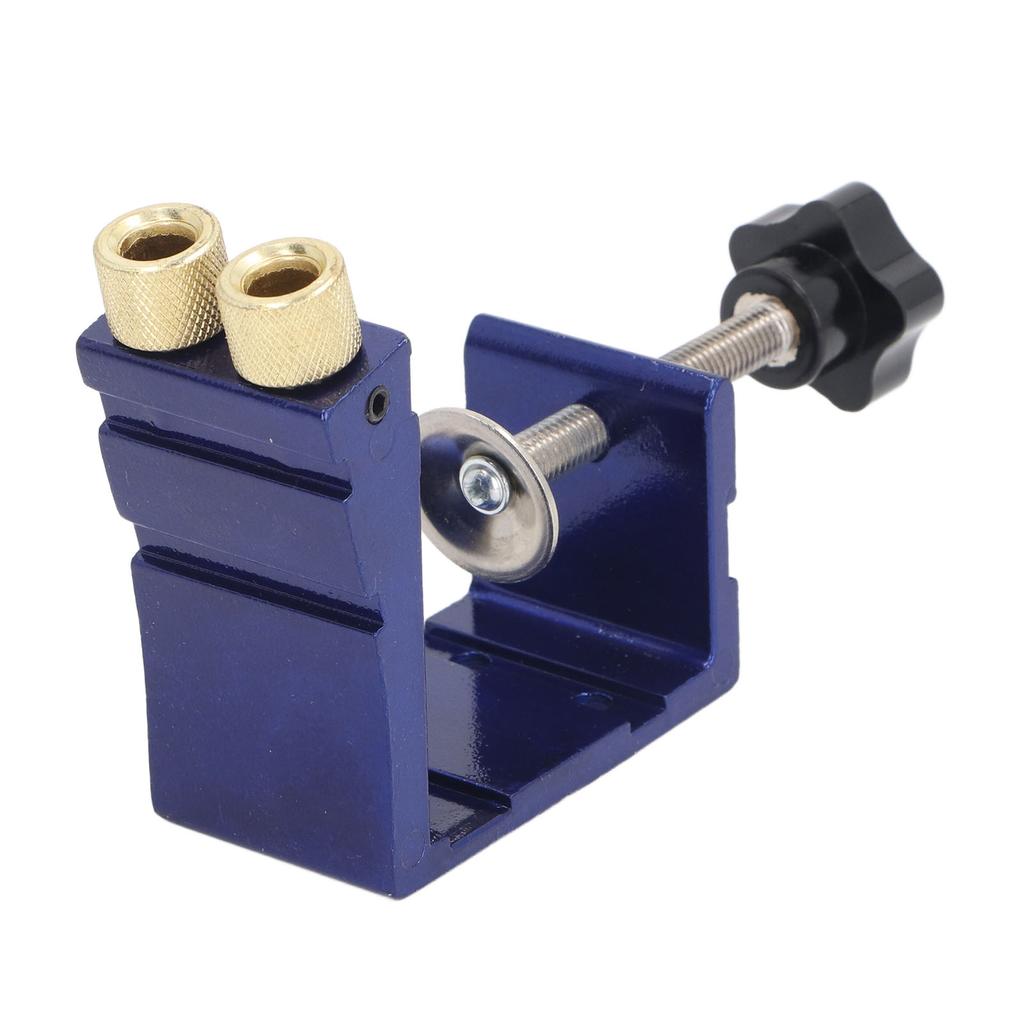 Pocket Hole Jig Kit Dowel System Set Woodwork Guides Joint Angle Tool Carpentry Locator Adjustable W