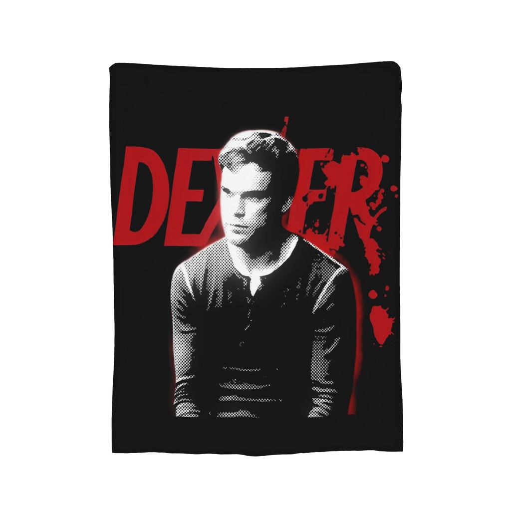 Dexter Morgan Tv Show Blankets Fuzzy Throw Blanket Summer Air Conditioning Portable Soft Warm Bedspreads,