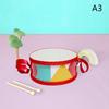 Children'S Wood Drum Early Educational Percussion Musical Instrument For Children Beat Instrument Hand Drum Toys