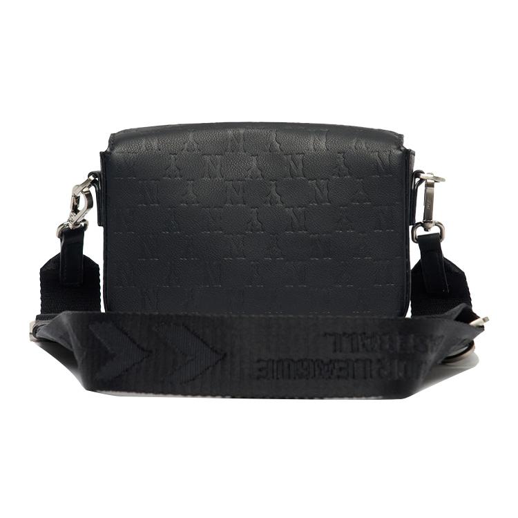 New MLB Monogram Collection Cotton Polyester Combo Bag Crossbody Bag Shoulder Bag Regular Women's Black 3ACRS032N-50BKS