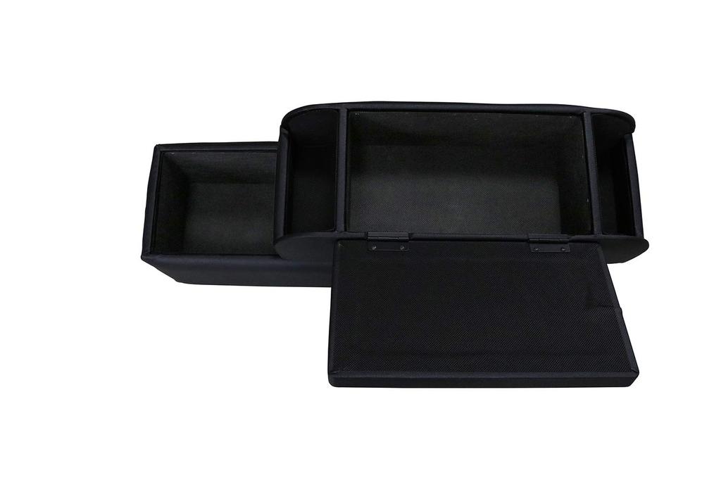 Ito Seisakusho Quality Console Armrest Console Box for Toyota Noah/Voxy, Black, QC-1