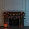 3Meter Halloween Hanging Garland Bat Pumpkin Ghosts Spider Paper Banner Halloween Party Decorations Horror Props