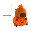 Capybara Plush Decor, Cute Stuffed Animal with Pumpkin Body for Boys Girls, Teens