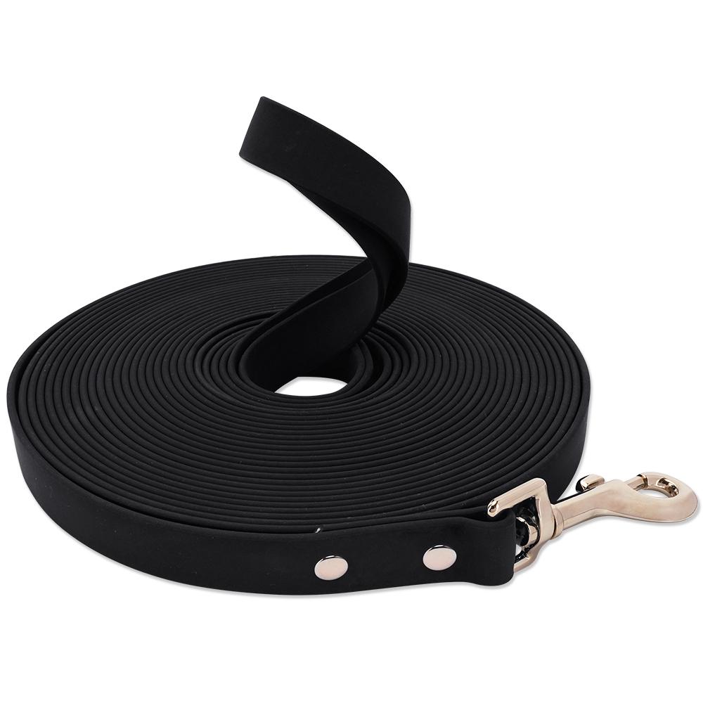 Wasserdichte Hundeleine PVC Hundeleine Rückruf Schleppleine für Strand, Schwimmen, Tracking, Training Hunde Leine für Haustier, Mittelgroße und Große Hunde