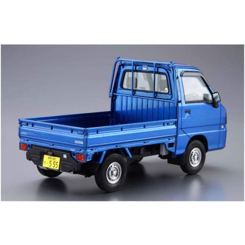 Aoshima Bunka Kyozai (AOSHIMA) 1/24 The Model Car Series No. 4 Subaru TT2 Sambar Truck WR Blue Limited 2011 Plastic Model