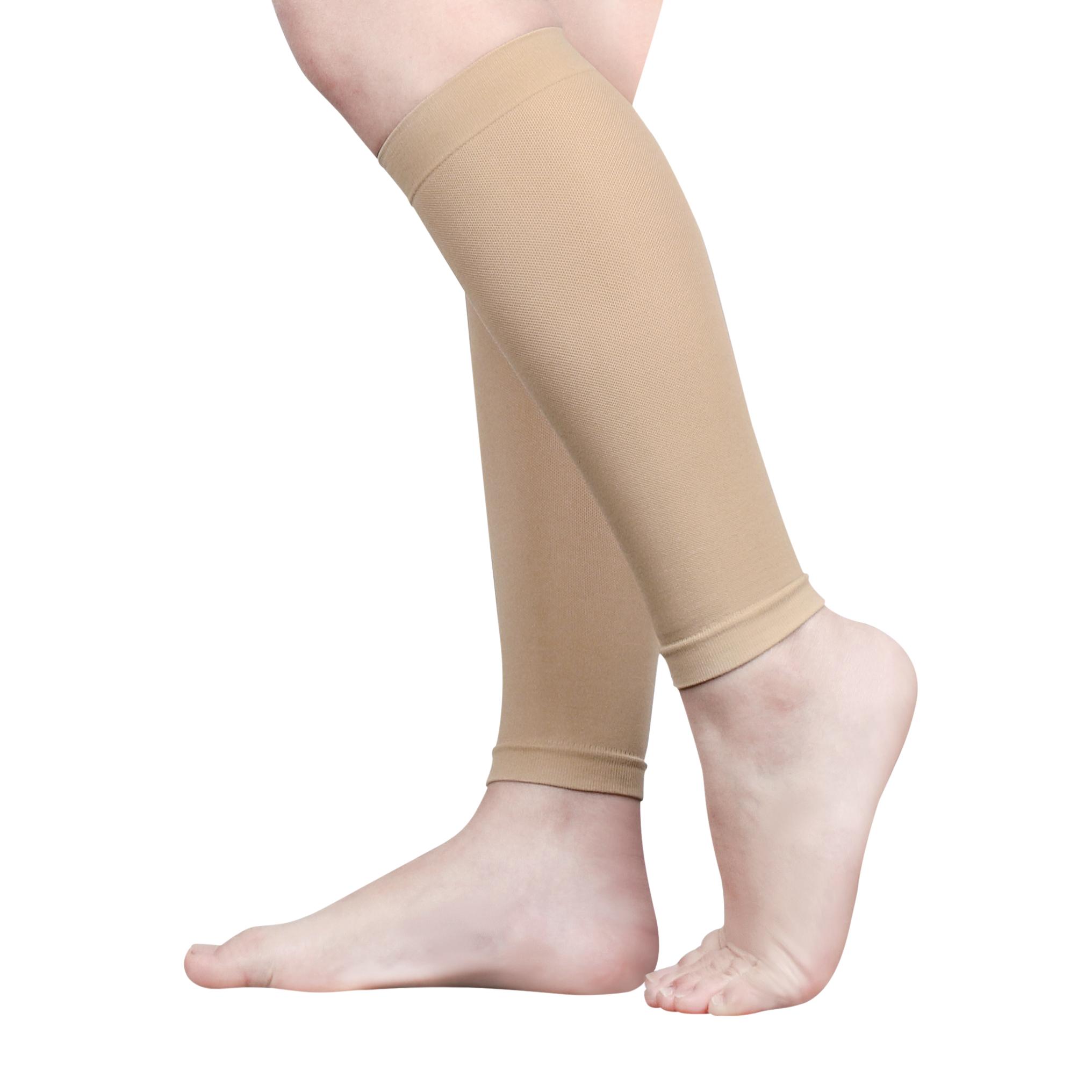 

2 шт., компрессионные рукава до икры, баскетбол, волейбол, мужские эластичные гетры для езды на велосипеде, бег, футбол, спортивные рукава для ног XL