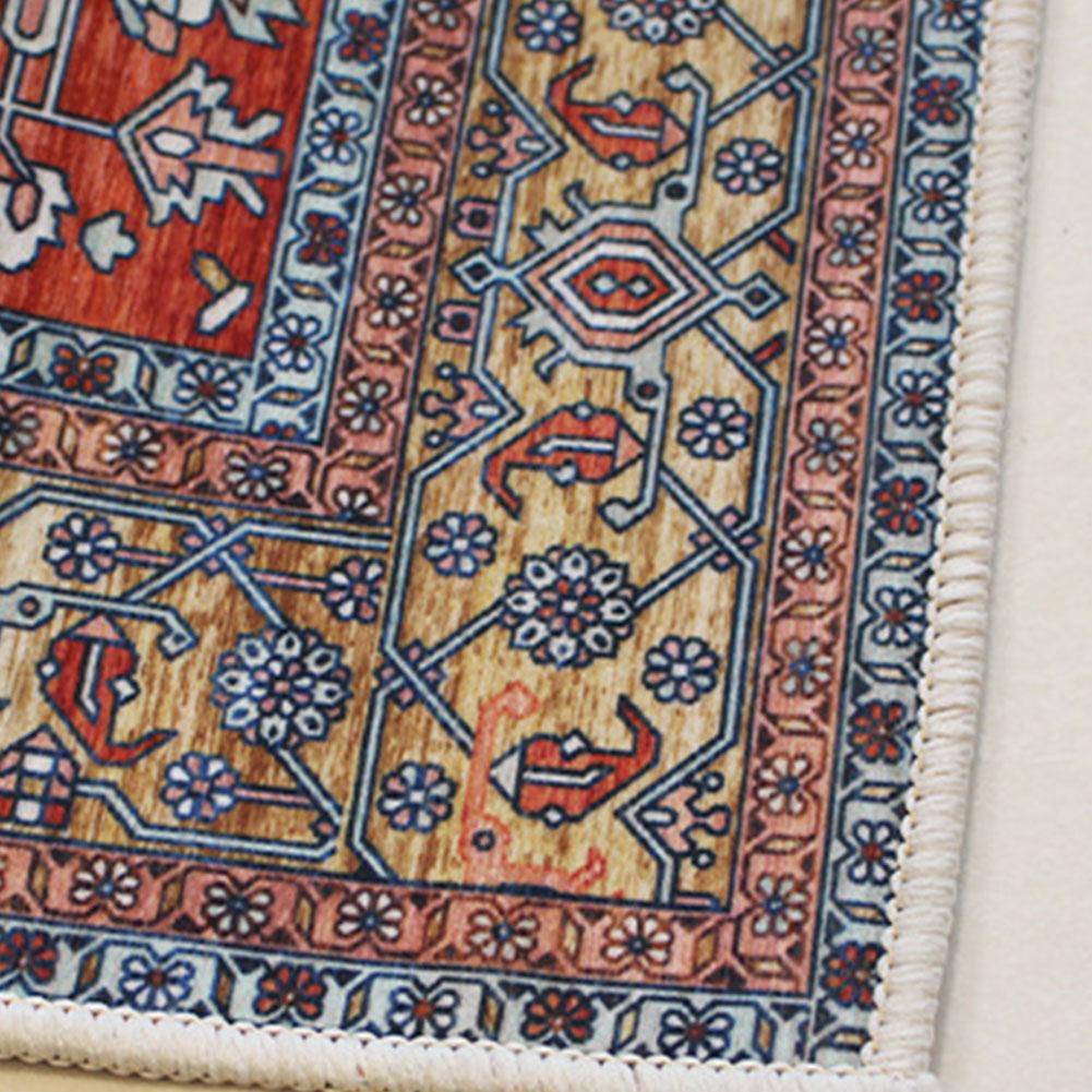 Mystic Constellation Tarot Round Carpet Non-Slip Zodiac Constellation Sign Rug Soft Washable Entryway Dinning Room Decoration