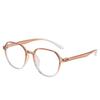 Anti-Blue Light Glasses Exquisite Round Eyewear Women Men Luxury Eyeglasses Blue Light Blocking Lady Man Computer Eyeglasses