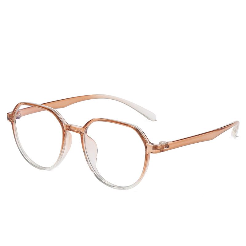 Anti-Blue Light Glasses Exquisite Round Eyewear Women Men Luxury Eyeglasses Blue Light Blocking Lady Man Computer Eyeglasses