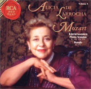 

CD LARROCHA (ALICIA DE); MOZART - Mozart: Piano Sonatas Nos. 16 and 1 BVCC739 Japan Classical Used
