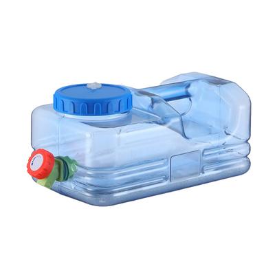 5.5/10L Capacity Camping Water Tank Outdoor Hiking Picnic Water Bucket Portable Cube Driving Water Tank Container with Faucet