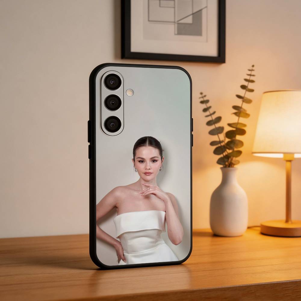 Singer S-Selena G-Gomez Phone Case For Samsung A73,72,71,A52,51,40,41,A22,A32,31,A13, Soft Black Shell Samsung a31