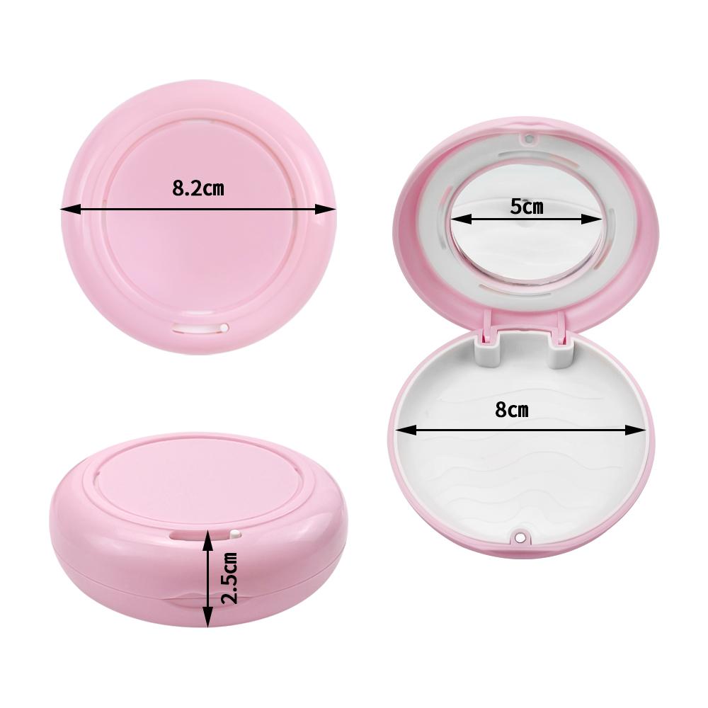 New Retainer Box Denture Storage Case Orthodontic Fake Teeth Mouth Guard Container Plastic Box Oral Hygiene Supplies Organizer