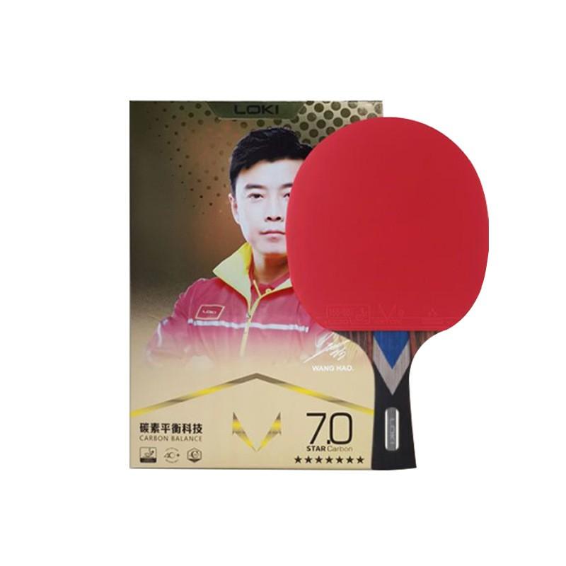 LOKI Carbon Tischtennisschläger Anfänger Erwachsene Unisex Training Wettkampf Gebrauch Einzelschläger