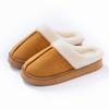 Unisex Couple Slippers, Winter Home Comfort In Fluffy Slippers with Soft Plush Upper and Comfortable