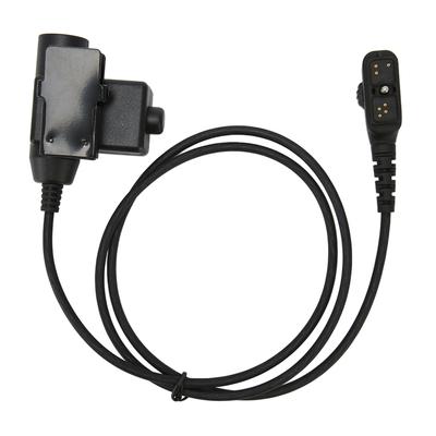 Walkie Talkie Headset Adapter Push To Talk U94 Handheld Headphone Adapter Replacement for Hytera
