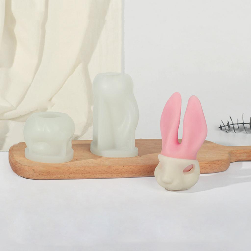 1 Set Animal Candle Molds Silicone Mold for DIY Candle Soap Plaster Chocolate Cake Fondant Decor Resin Casting Mold